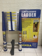 Thang nhôm rút đơn Ninda NK-50 (5m)