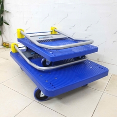 Xe đẩy hàng sàn nhựa 300kg KB-400
