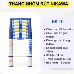 Thang rút đơn Nikawa NK-48 (4,8m)