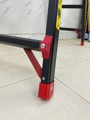 Thang nhôm gấp (rút lồng) đa năng Benboo BB-45G 5 bậc khóa gạt