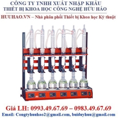 Bộ Soxhlet R106S xác đinh béo 06 chỗ Behr – Đức