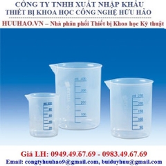 Cốc nhựa PP vạch xanh Vitlab – Đức