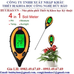 Máy đo độ PH và độ ẩm đất ATM 300A