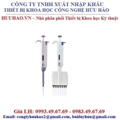 Micropipette không hấp 8 kênh dải thể tích 5 - 50µl