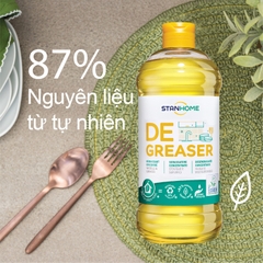 Dung dịch loại bỏ dầu mỡ hữu cơ đa năng cho da nhạy cảm Stanhome Degreaser Ecolabel 750ml