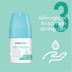 Lăn khử mùi, chống mùi không cồn hương tươi mát cho da nhạy cảm Stanhome Deo Fresh 50ml