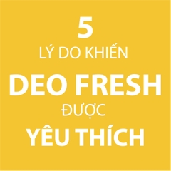 Lăn khử mùi, chống mùi không cồn hương tươi mát cho da nhạy cảm Stanhome Deo Fresh 50ml