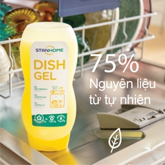 Gel rửa bát chuyên dụng cho máy rửa bát All in one Stanhome DISH GEL 720ml