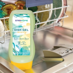 Gel rửa bát chuyên dụng cho máy rửa bát  All in One Stanhome DISH GEL Serenity hương Mimosa, bạc hà 720ML - Limited version