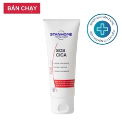 Kem dưỡng ẩm phục hồi da chàm vảy nến, viêm da cơ địa Stanhome SOS CICA 75ml