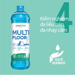 Nước lau sàn hương cam, bưởi, bạc hà Multi Floor Ecolabel 1000ml