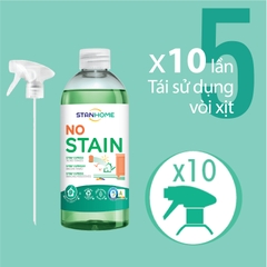 Xịt làm sạch vết bẩn cứng đầu bám dính No Stain Stanhome tiêu chuẩn Air Label Score 500ml