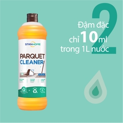 Nước lau sàn gỗ đậm đặc nguyên liệu tự nhiên Stanhome Parquet Cleaner 1000ml