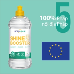 Nước làm bóng, trợ xả cho máy rửa bát Shine Booster Stanhome tiêu chuẩn Ecolabel Châu Âu 750ml
