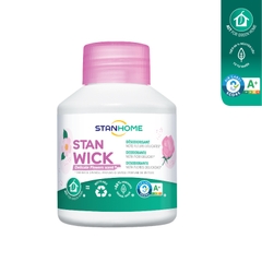 Sáp thơm khử mùi Stanhome Stan Wick Delicate Flowers 250ml hương hoa tinh tế từ hoa hồng và hoa violet tiêu chuẩn Air Label Score A+