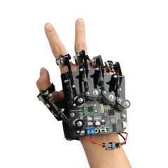 Hiwonder Wireless Glove Open-source Somatosensory Mechanical Glove for Robot Control (Găng tay không dây điều khiển cảm giác nguồn mở dành cho điều khiển robot)