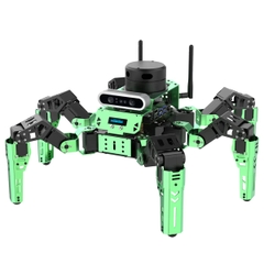 Hiwonder JetHexa ROS Hexapod Robot Kit Powered by Jetson Nano with Lidar Depth Camera Support SLAM Mapping and Navigation (Robot 6 chân ROS hoạt động trên nền tảng Jetson Nano với camera chiều sâu ở nắp đậy hỗ trợ điều hướng bản đồ SLAM)