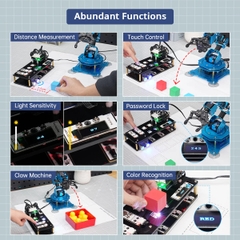 Hiwonder xArm UNO Robotic Arm with Arduino Secondary Development Sensor Kit (Cánh tay robot với bộ công cụ phát triển thứ cấp Arduino)