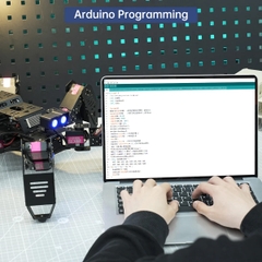 Spiderbot: Hiwonder Hexapod Programming Robot for Arduino Standard Version (Robot 6 chân lập trình Arduino tiêu chuẩn)