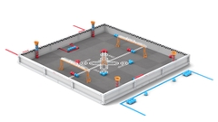 2025-26 VEX V5 Robotics Competition "Push Back" Full Game & Field Element Kit