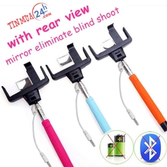 GẬY CHỤP HÌNH TỰ SƯỚNG MONOPOD D09 CÓ GƯƠNG