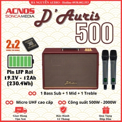 Loa Xách Tay Karaoke DAuris 500 Công Suất Lớn