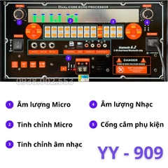Loa Kéo Karaoke 4 Tấc Có Màn Hình YY-909