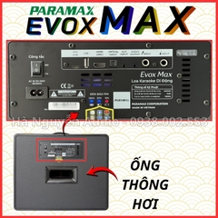 Loa Karaoke Xách Tay Paramax Evox Max