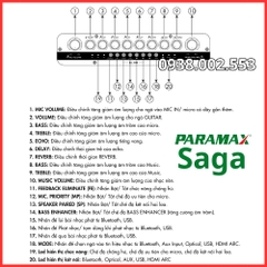 Loa Karaoke Di Động Paramax SAGA