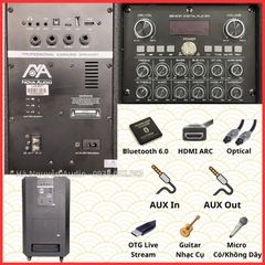 Loa Karaoke 5 Tấc Đơn Nova Lux 50V1