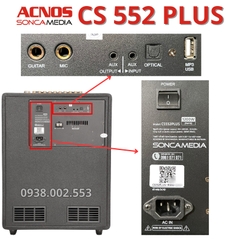 Loa Karaoke Xách Tay Acnos CS 552 Plus Mới Nhất 2025
