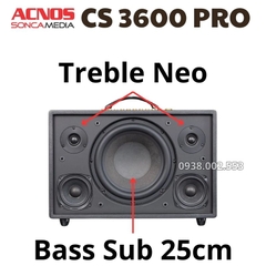 Loa Karaoke Xách Tay CS 3600 Pro Chính Hãng 2025
