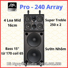 Loa Karaoke Kéo 4 Tấc Đôi NOVA Pro-240 Array