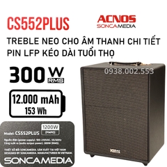 Loa Karaoke Xách Tay Acnos CS 552 Plus Mới Nhất 2025