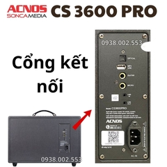Loa Karaoke Xách Tay CS 3600 Pro Chính Hãng 2025