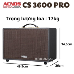 Loa Karaoke Xách Tay CS 3600 Pro Chính Hãng 2025