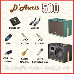Loa Xách Tay Karaoke DAuris 500 Công Suất Lớn