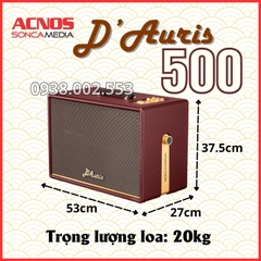 Loa Xách Tay Karaoke DAuris 500 Công Suất Lớn