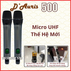 Loa Xách Tay Karaoke DAuris 500 Công Suất Lớn