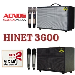 Loa Karaoke Xách Tay ACNOS HINET 3600 GEN 2 - 2025 Mới Nhất