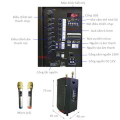 Loa Di Động Chính Hãng Prosing W15-01