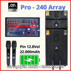 Loa Karaoke Kéo 4 Tấc Đôi NOVA Pro-240 Array