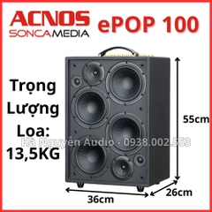 Loa Karaoke Xách Tay  Acnos ePOP 100