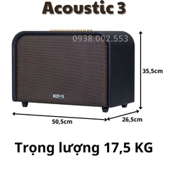 Loa Karaoke Acnos Acoustic 3 Công Suất Lớn