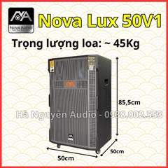 Loa Karaoke 5 Tấc Đơn Nova Lux 50V1