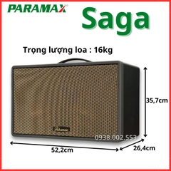 Loa Karaoke Xách Tay Paramax Saga Cao Cấp 2026