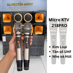 Loa Kéo 5 Tấc Đôi KTV 218PRO Mới Nhất 2024