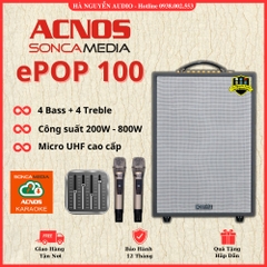 Loa Karaoke Xách Tay  Acnos ePOP 100