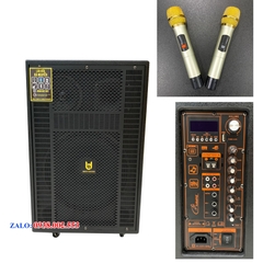 Loa Karaoke Di Động Best Sound 3 Tấc Thùng Gỗ BD 8012