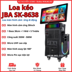 Loa Kéo Karaoke Màn Hình Cảm Ứng 30Inch - JBA 8638